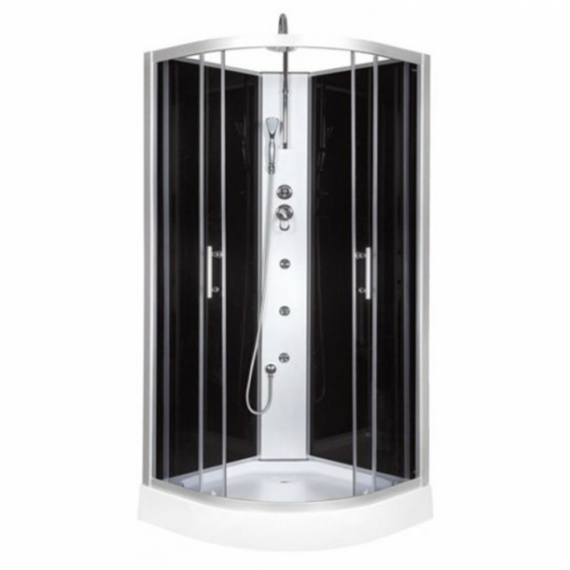 FARO80 hidromasszázs zuhanykabin, 80x80x227 cm
