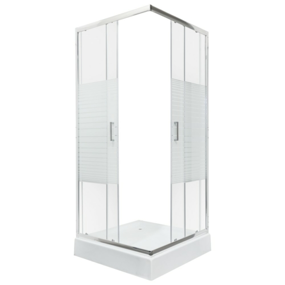 Madera 80 szögletes zuhanykabin tálcával 80x80x206 cm