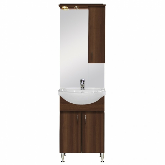 Bianca Plus 55 komplett fürdőszobabútor, jobbos nyitási irány háromféle színben