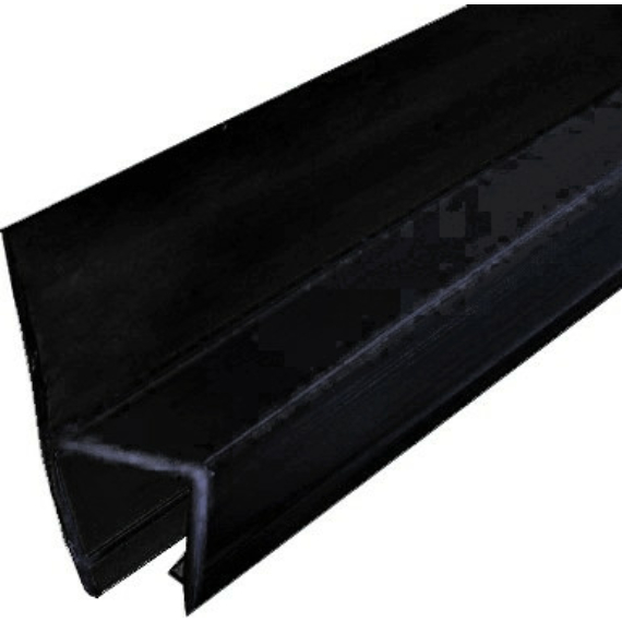 UP H 4/6 H alakú fekete vízvető Kerra zuhanykabin ajtókhoz