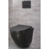 Kép 2/7 - Delos BL Adriatic Black falba építhető WC tartály szett