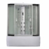 Kép 1/10 - Emilia 170 Hidromasszázs Kádkabin elektronikával fehér