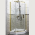 Kép 3/4 - Kora 90 Gold szögletes nyílóajtós zuhanykabin