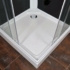 Kép 5/8 - Polo White II szögletes fehér hátfalas zuhanykabin, akril zuhanytálcával, 90x90x195 cm-es méretben
