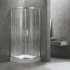 Kép 2/10 - Spirit Mátrix íves 80x80x194 cm minőségi zuhanykabin , erősített akril zuhanytálcával